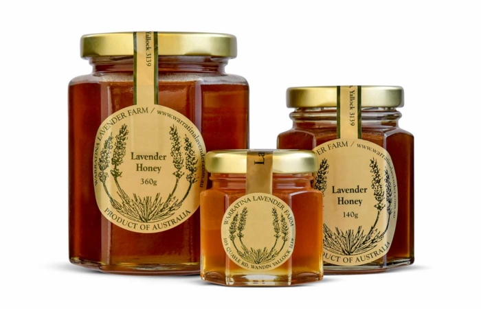 Warratina Lavender Honey Trio of sizes
